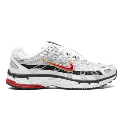 Nike P-6000 "Platinum Varsity Red"
